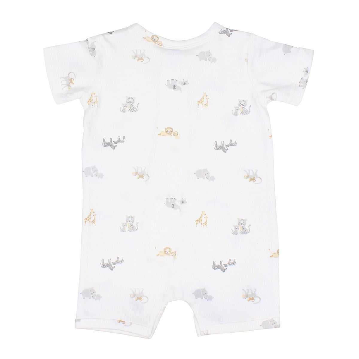 Bebe Safari Organic Short Sleeve Romper