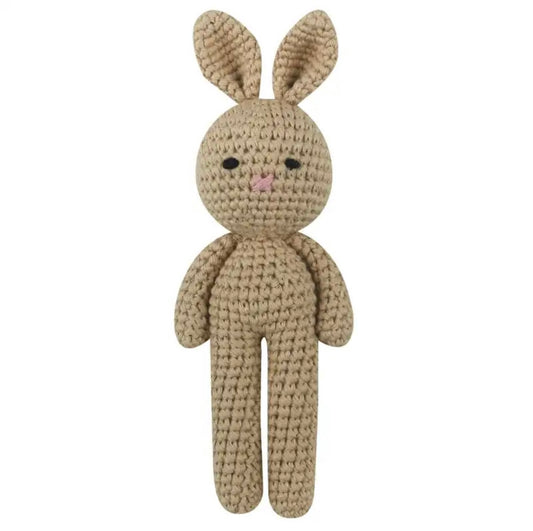 Tan Knitted Bunny