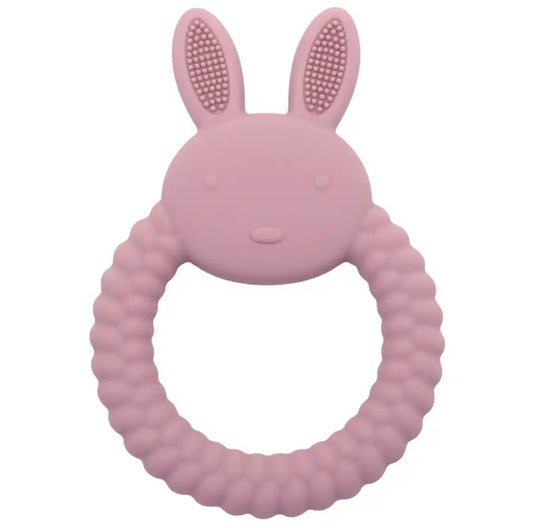 Pink Bunny Teether