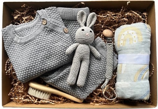 Boys Newborn Knit Box