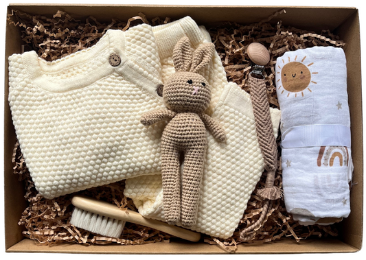 Neutral Newborn Knit Box