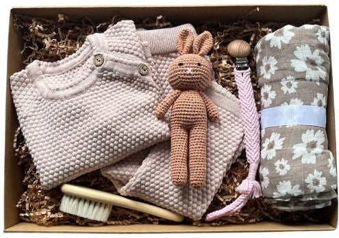 Girls Newborn Knit Box